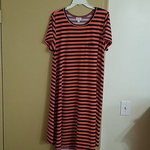 Lularoe Carly dress, size XL, like new